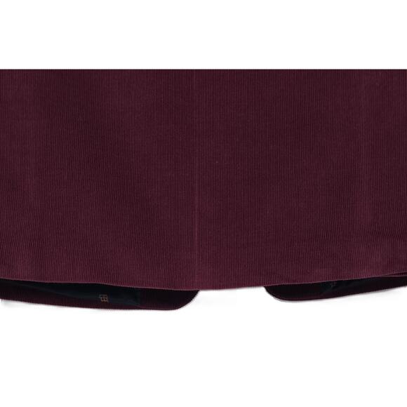 Tommy Hilfiger Men's Modern-Fit 100% Cotton Corduroy Sport Coat Burgundy 48R NWT - Picture 6 of 7
